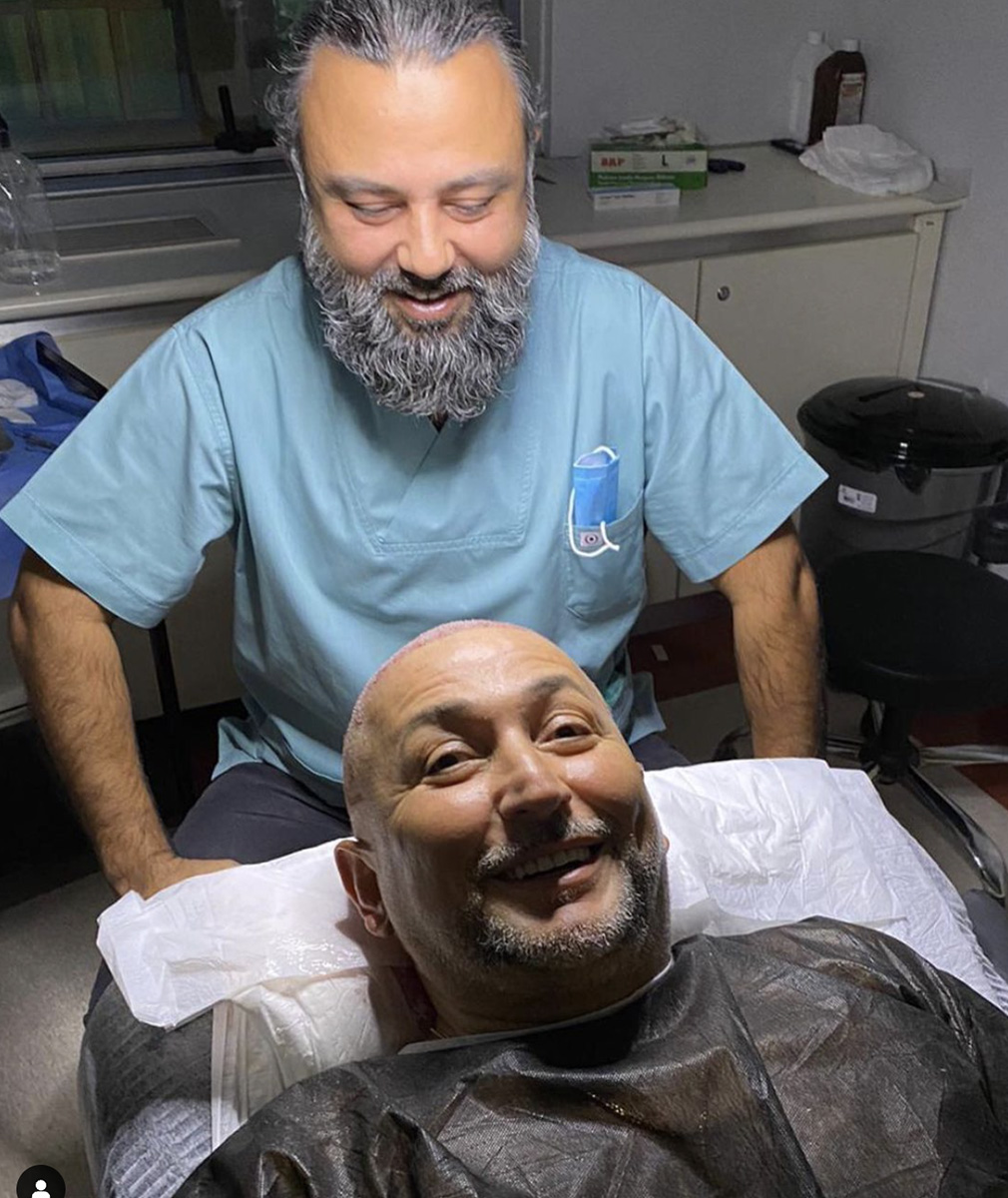 Estetrend clinical team supporting a hair restoration patient